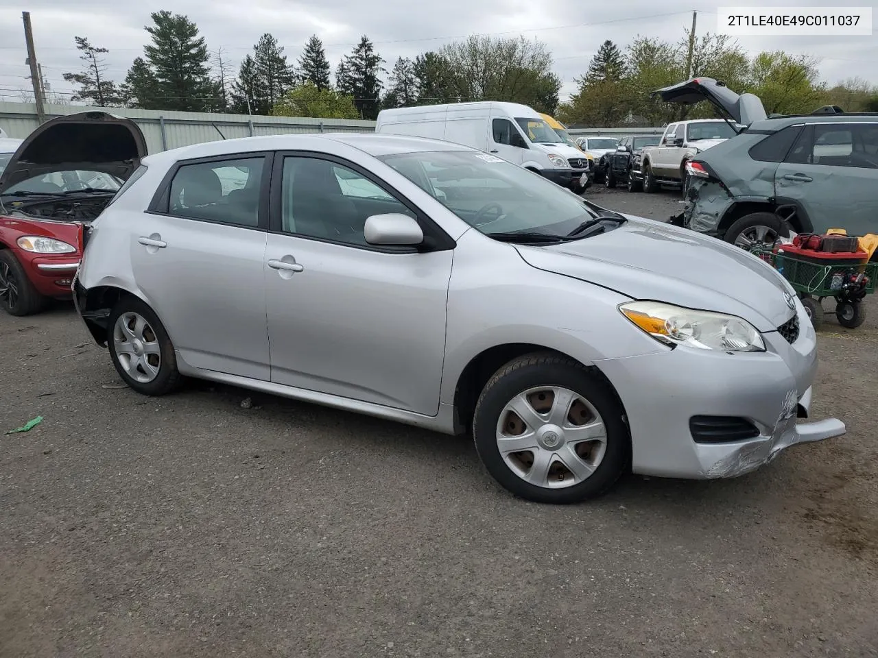 2009 Toyota Corolla Matrix S VIN: 2T1LE40E49C011037 Lot: 51871454