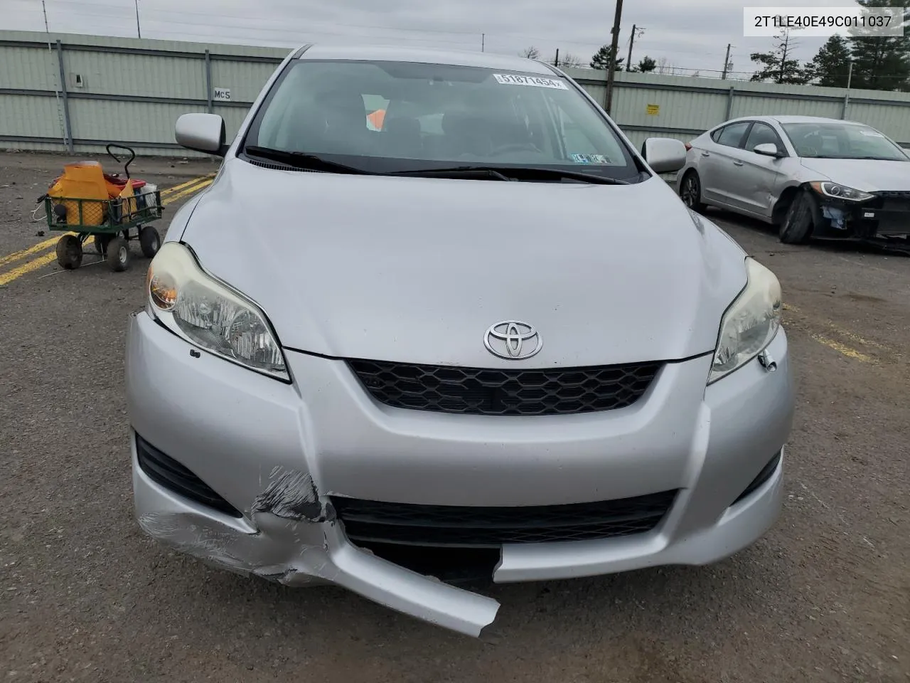 2T1LE40E49C011037 2009 Toyota Corolla Matrix S