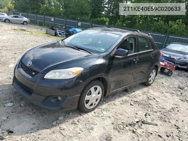 2T1KE40E59C020633 2009 Toyota Corolla Matrix S