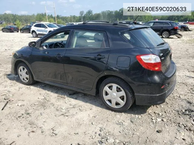 2T1KE40E59C020633 2009 Toyota Corolla Matrix S