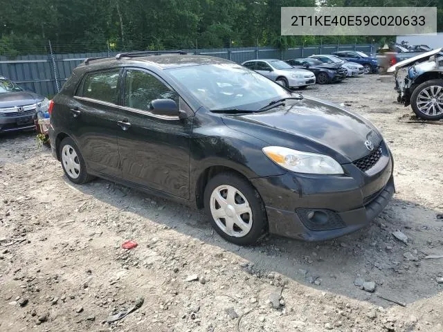 2T1KE40E59C020633 2009 Toyota Corolla Matrix S