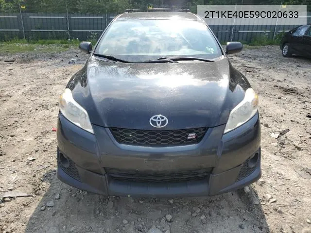 2T1KE40E59C020633 2009 Toyota Corolla Matrix S