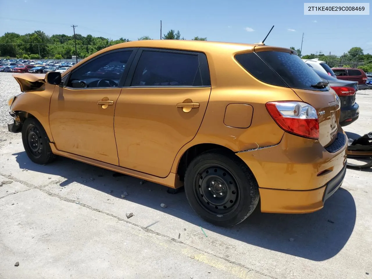 2009 Toyota Corolla Matrix S VIN: 2T1KE40E29C008469 Lot: 57755734