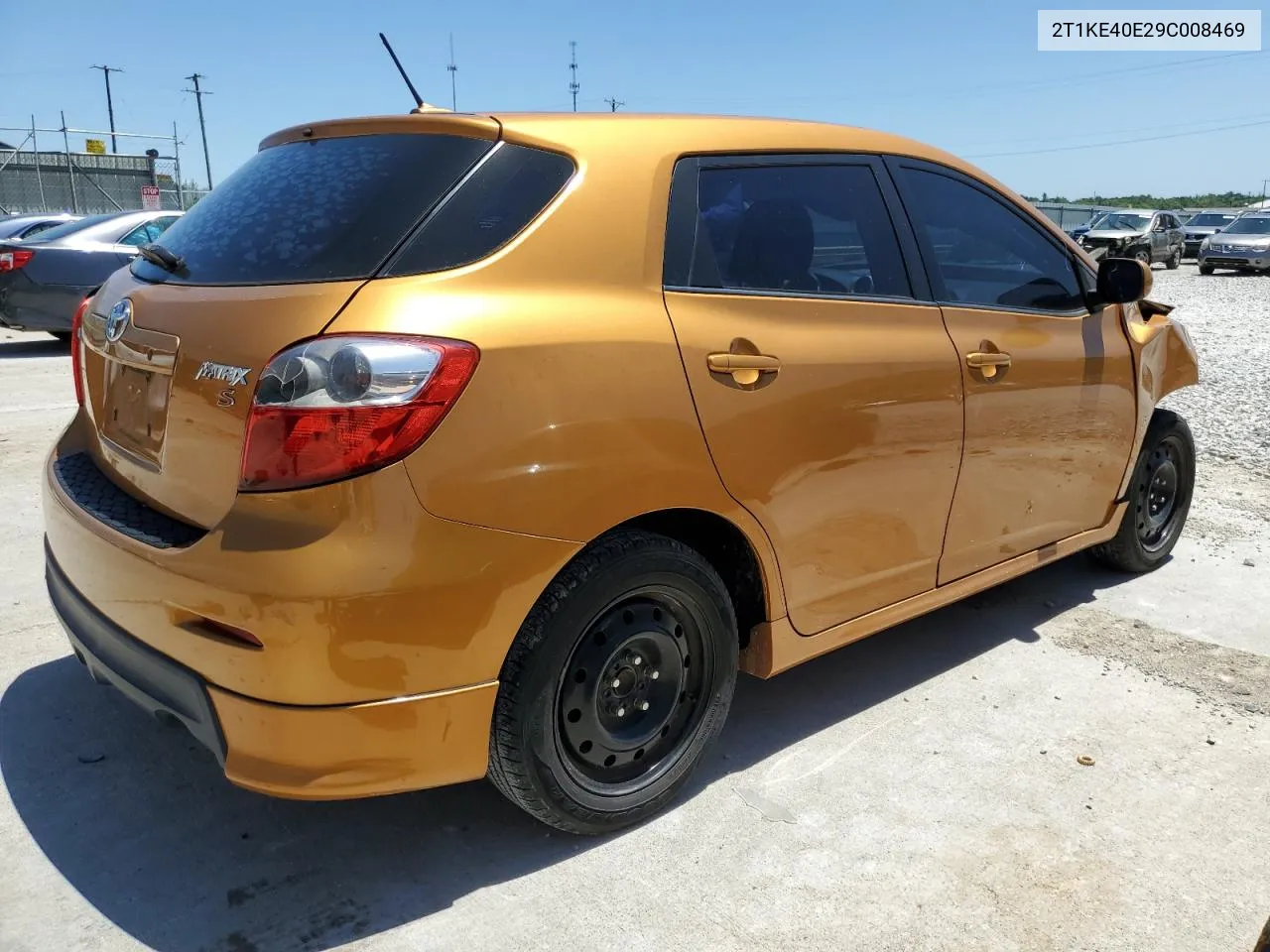 2009 Toyota Corolla Matrix S VIN: 2T1KE40E29C008469 Lot: 57755734