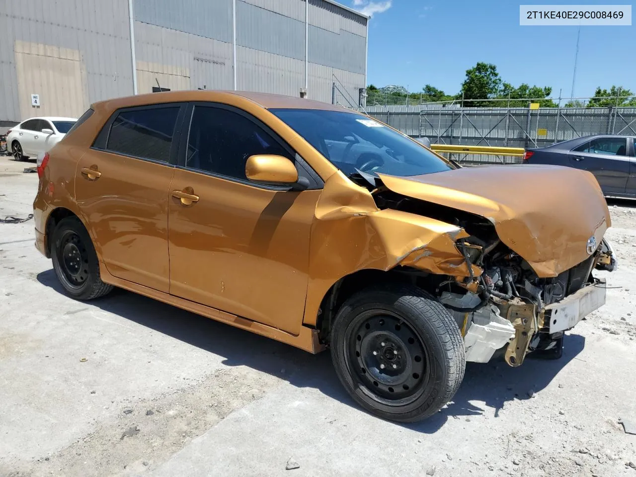 2009 Toyota Corolla Matrix S VIN: 2T1KE40E29C008469 Lot: 57755734