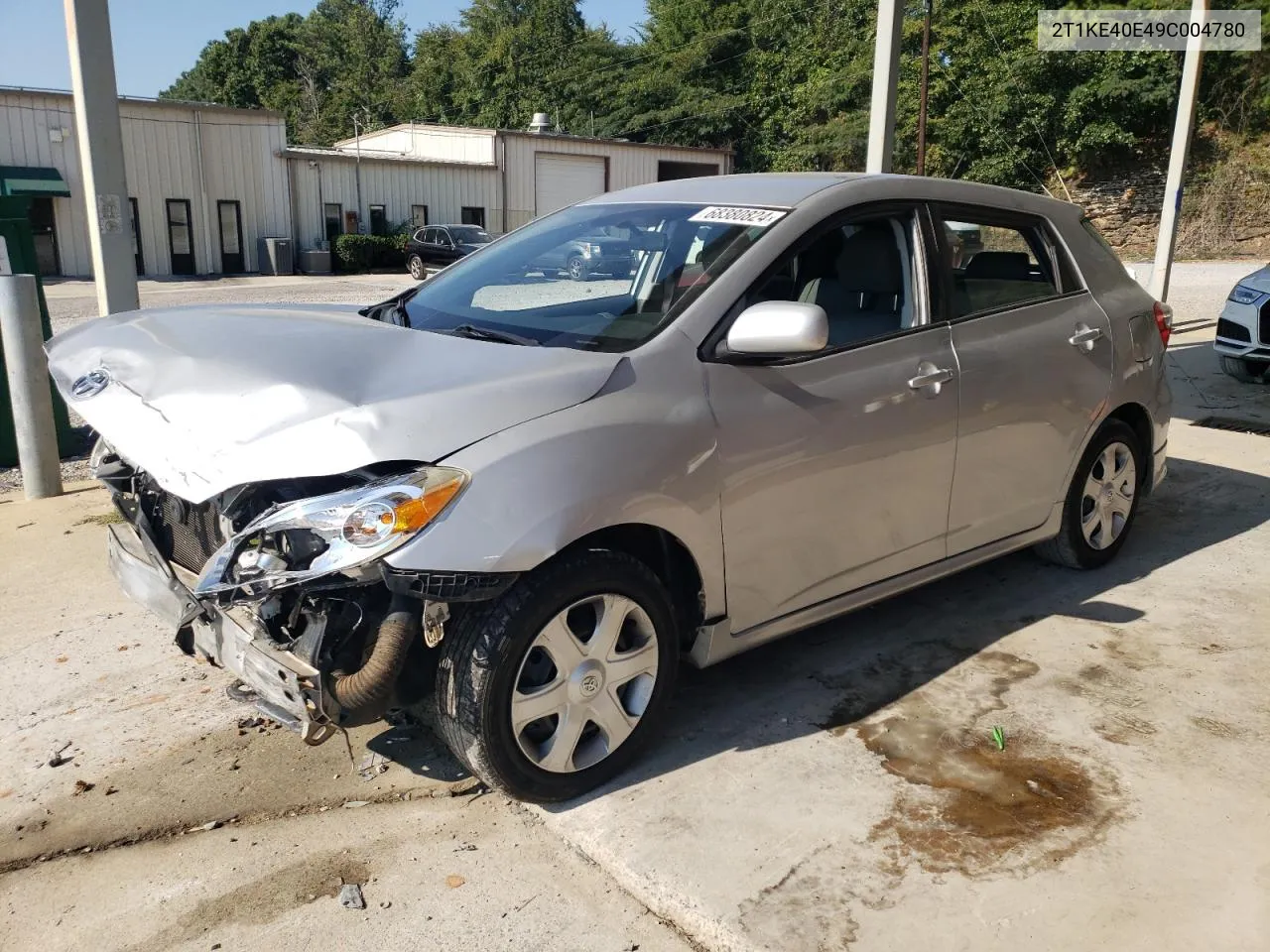 2009 Toyota Corolla Matrix S VIN: 2T1KE40E49C004780 Lot: 68380824