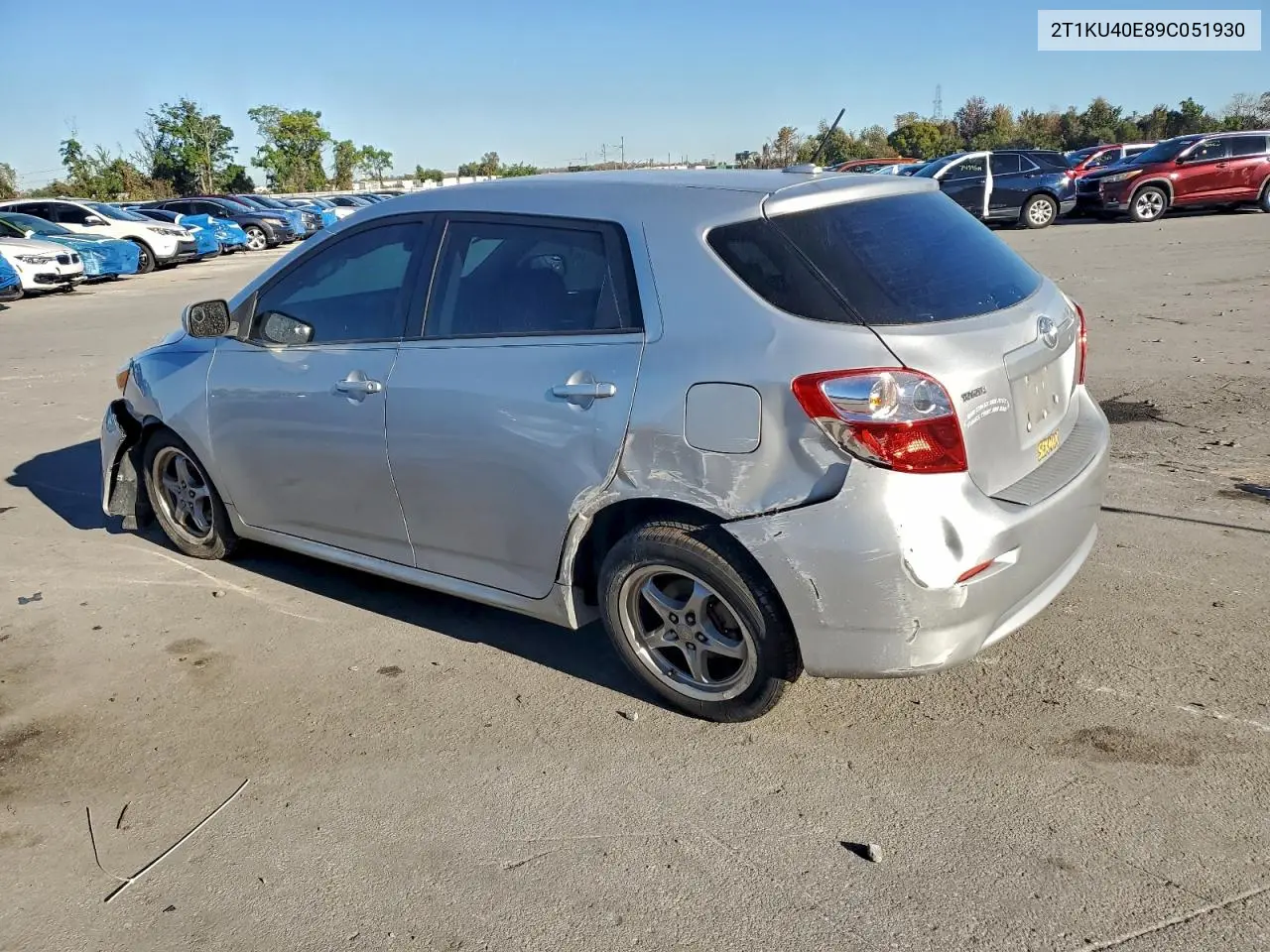 2T1KU40E89C051930 2009 Toyota Corolla Matrix