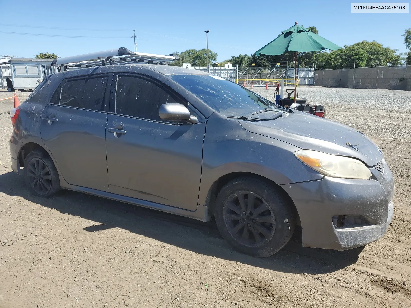 2010 Toyota Corolla Matrix VIN: 2T1KU4EE4AC475103 Lot: 67032594