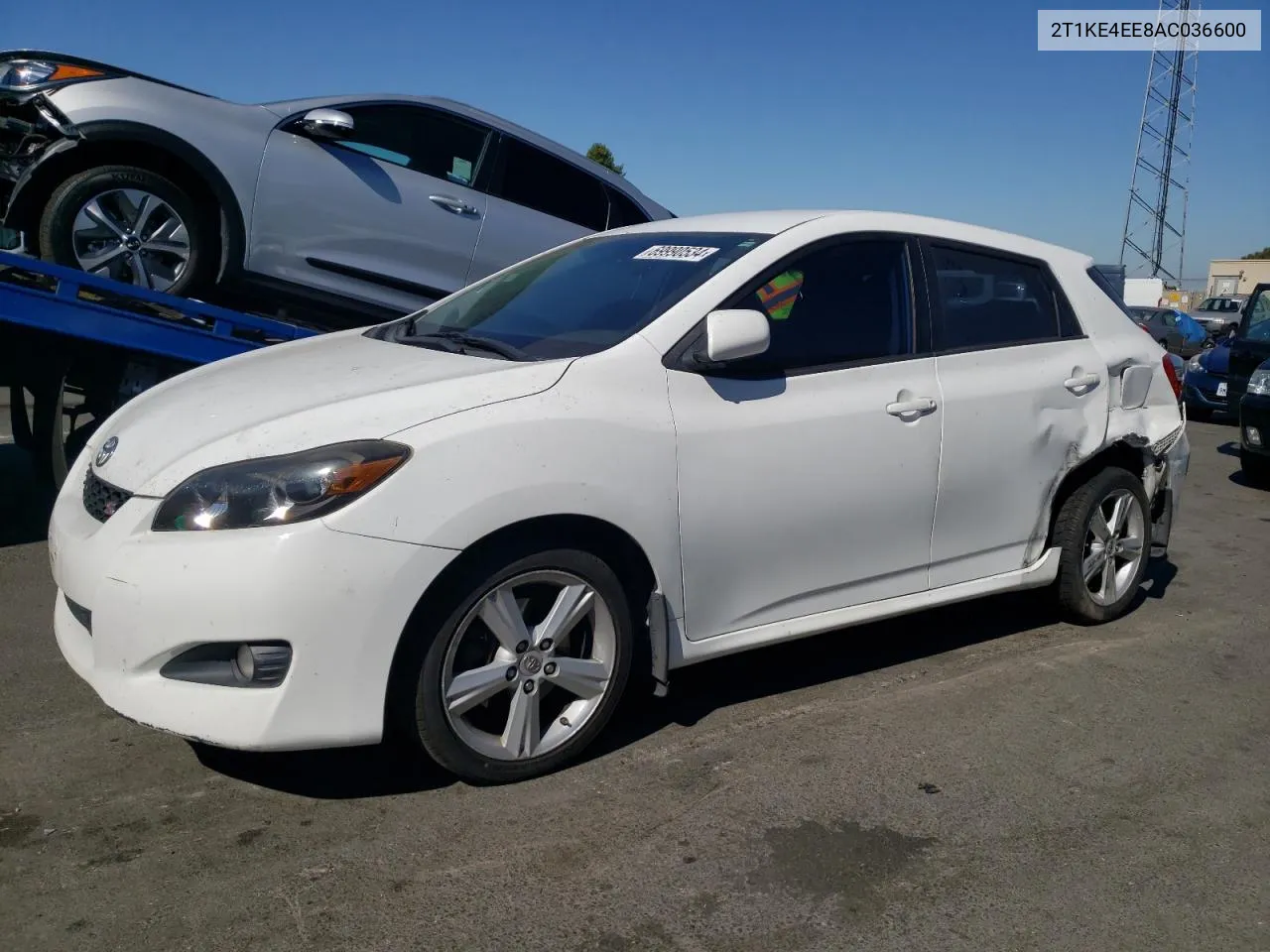 2T1KE4EE8AC036600 2010 Toyota Corolla Matrix S