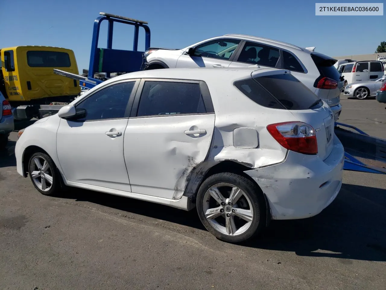 2010 Toyota Corolla Matrix S VIN: 2T1KE4EE8AC036600 Lot: 69990534