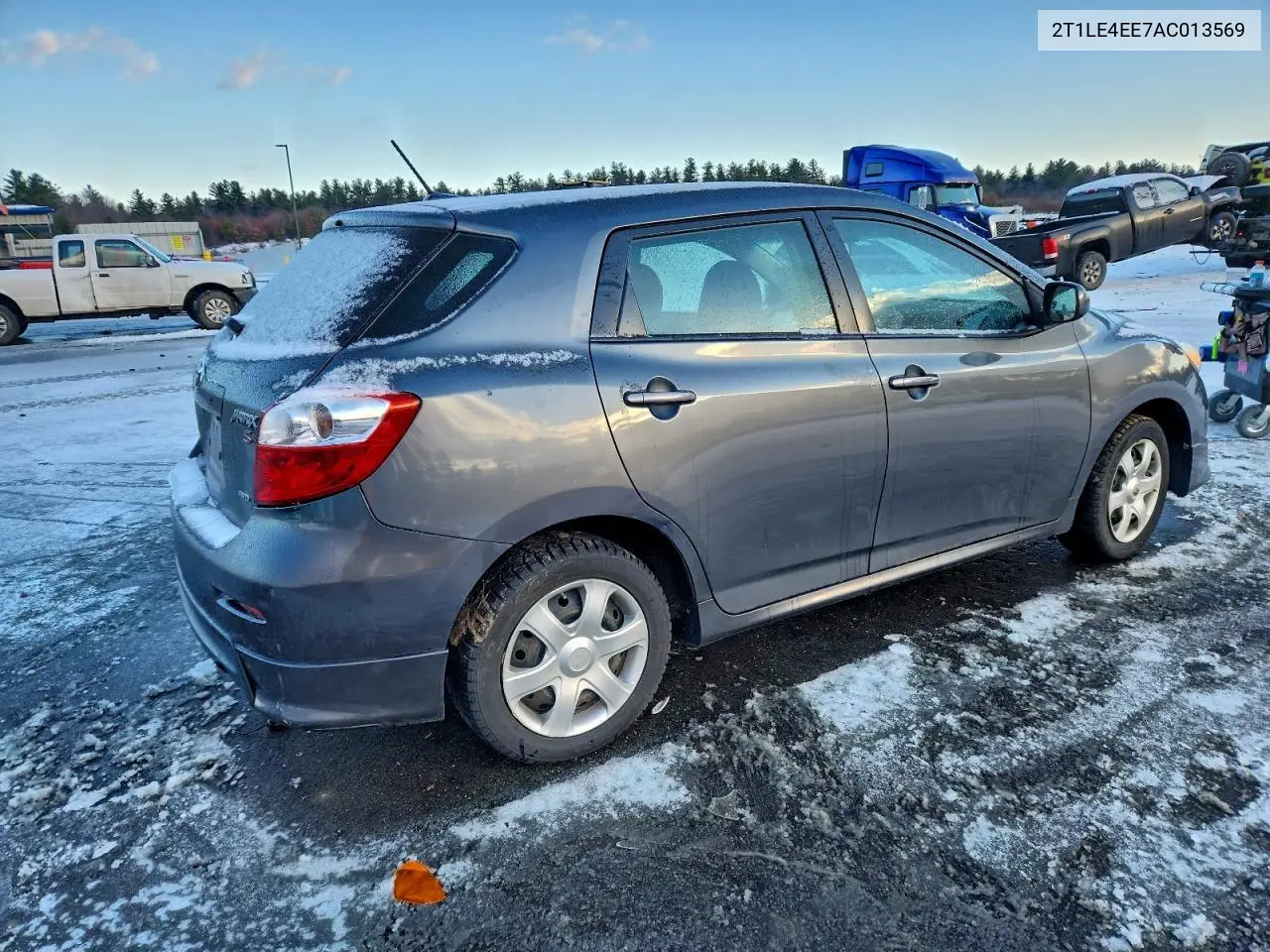 2T1LE4EE7AC013569 2010 Toyota Corolla Matrix S