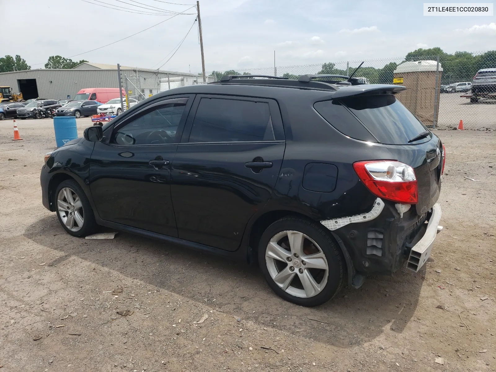 2012 Toyota Corolla Matrix S VIN: 2T1LE4EE1CC020830 Lot: 61841064