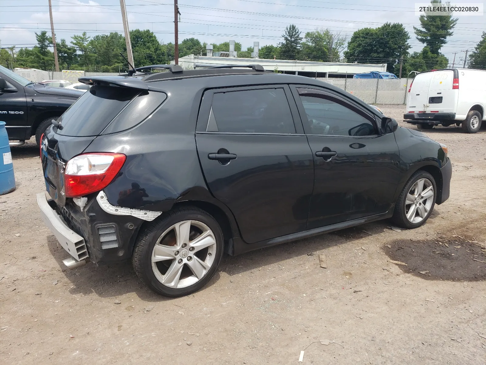 2T1LE4EE1CC020830 2012 Toyota Corolla Matrix S