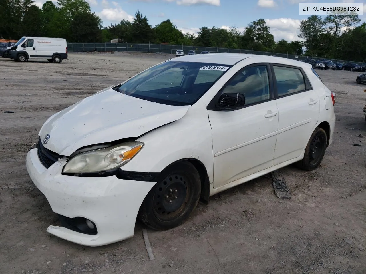 2T1KU4EE8DC981232 2013 Toyota Corolla Matrix