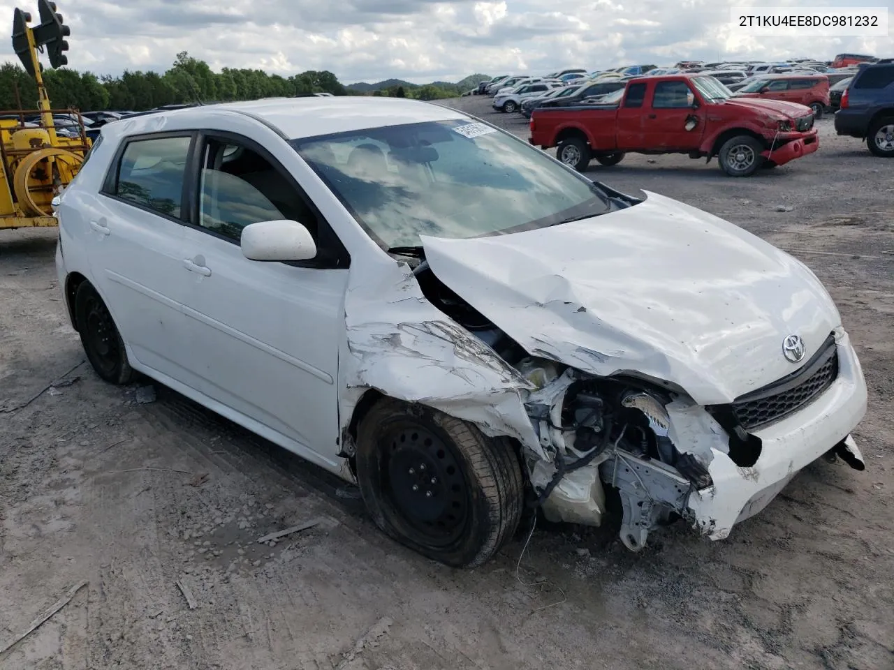 2013 Toyota Corolla Matrix VIN: 2T1KU4EE8DC981232 Lot: 54515614