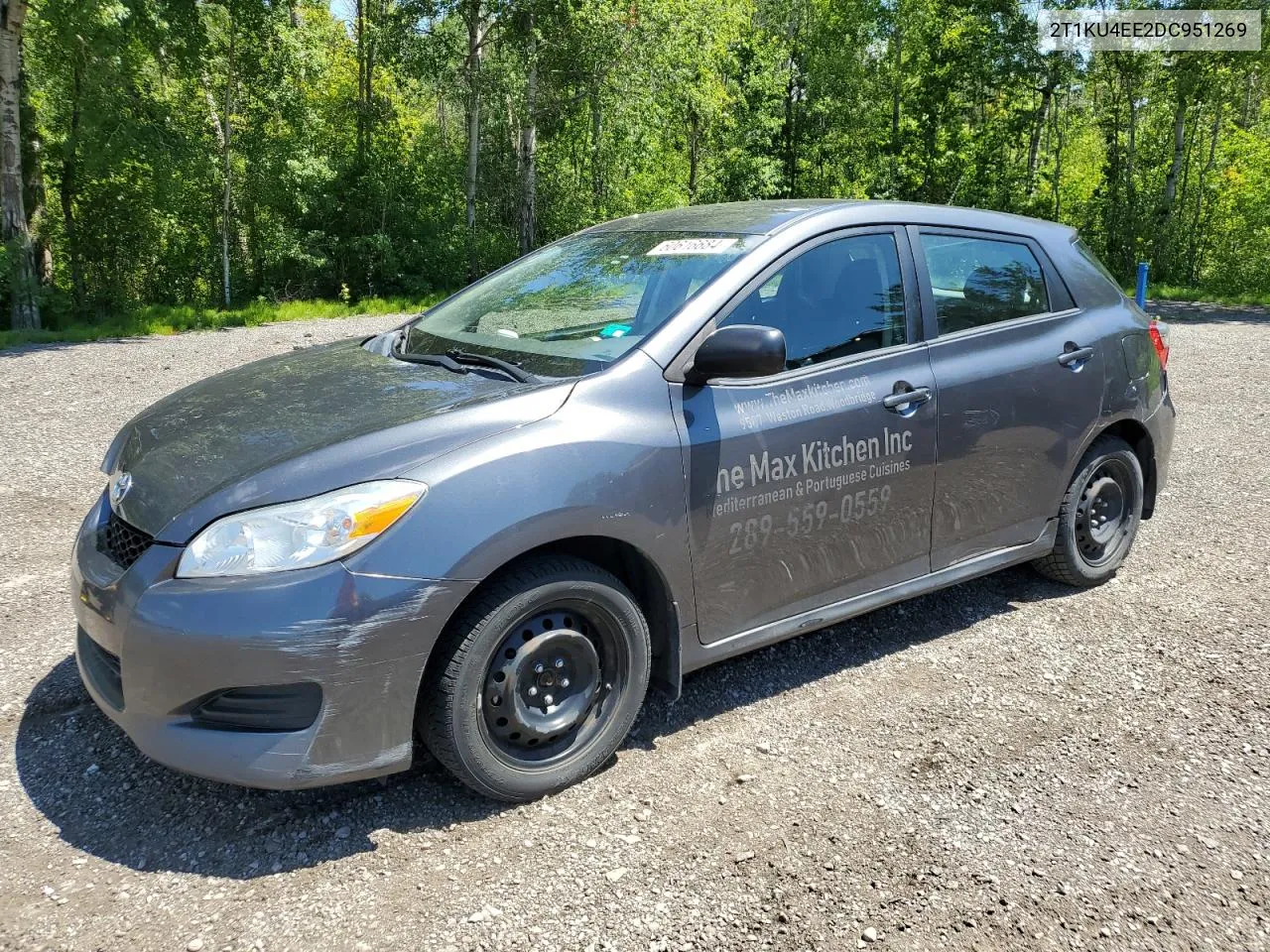 2013 Toyota Corolla Matrix VIN: 2T1KU4EE2DC951269 Lot: 60616684