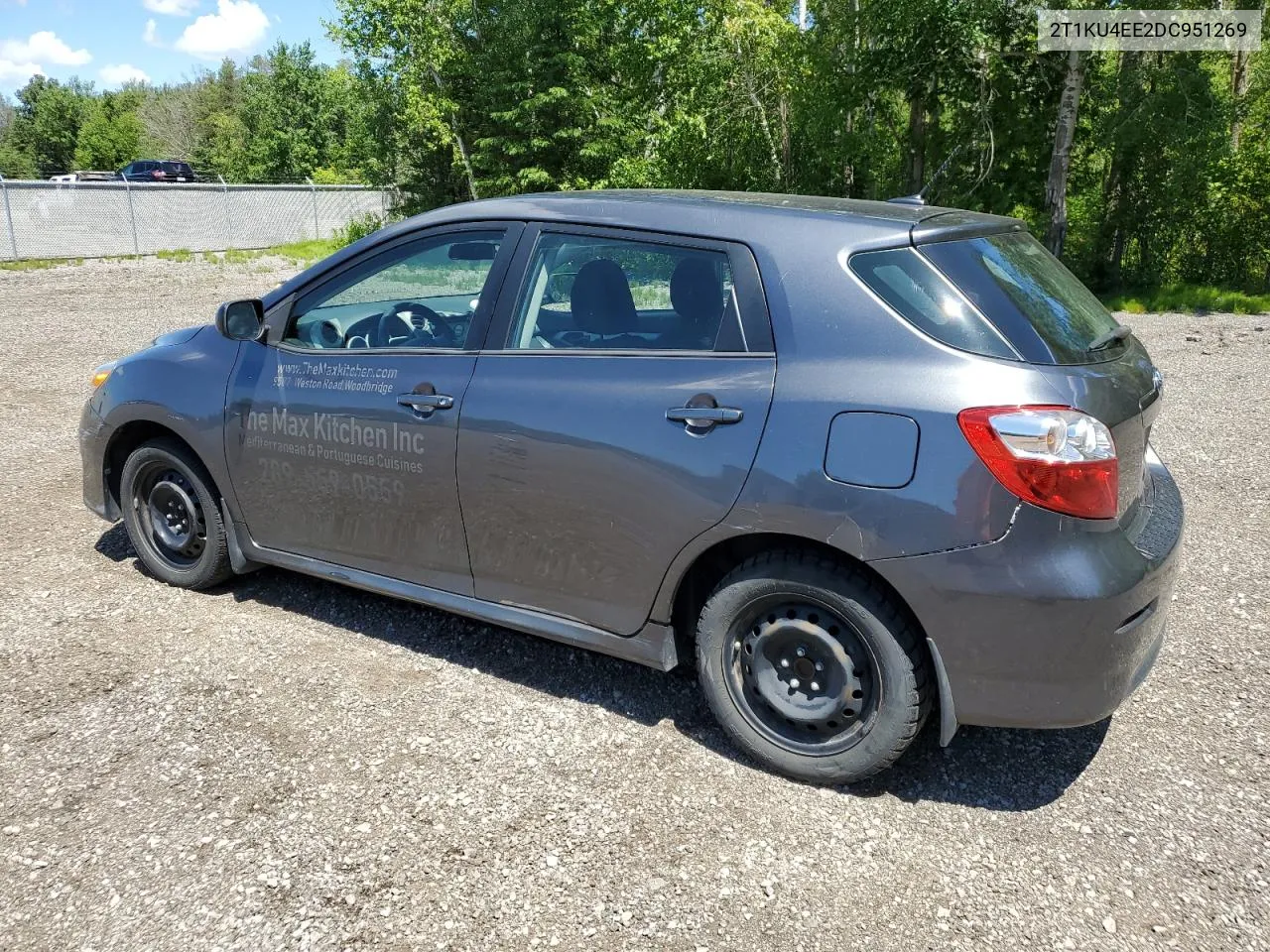 2T1KU4EE2DC951269 2013 Toyota Corolla Matrix