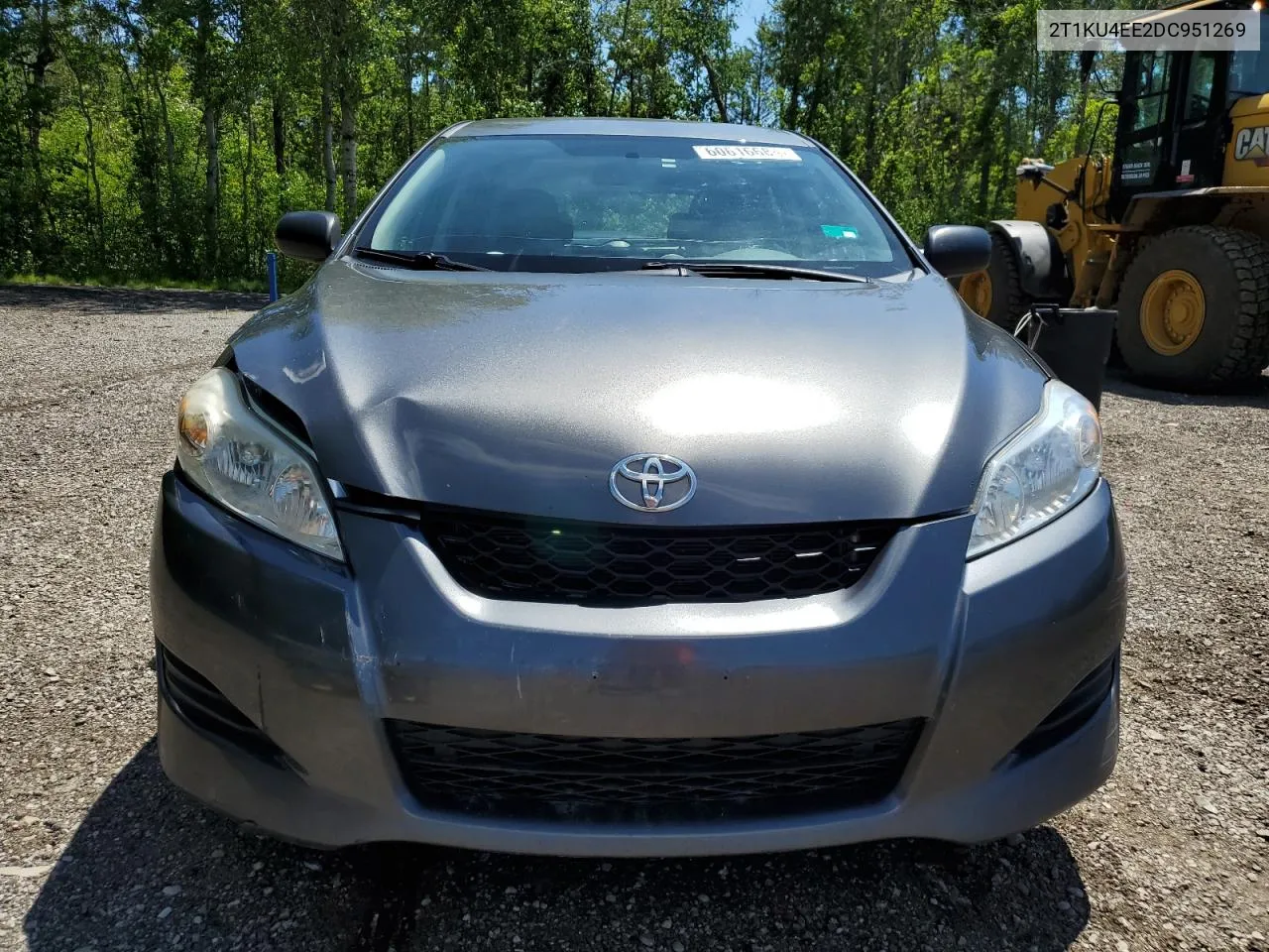 2013 Toyota Corolla Matrix VIN: 2T1KU4EE2DC951269 Lot: 60616684