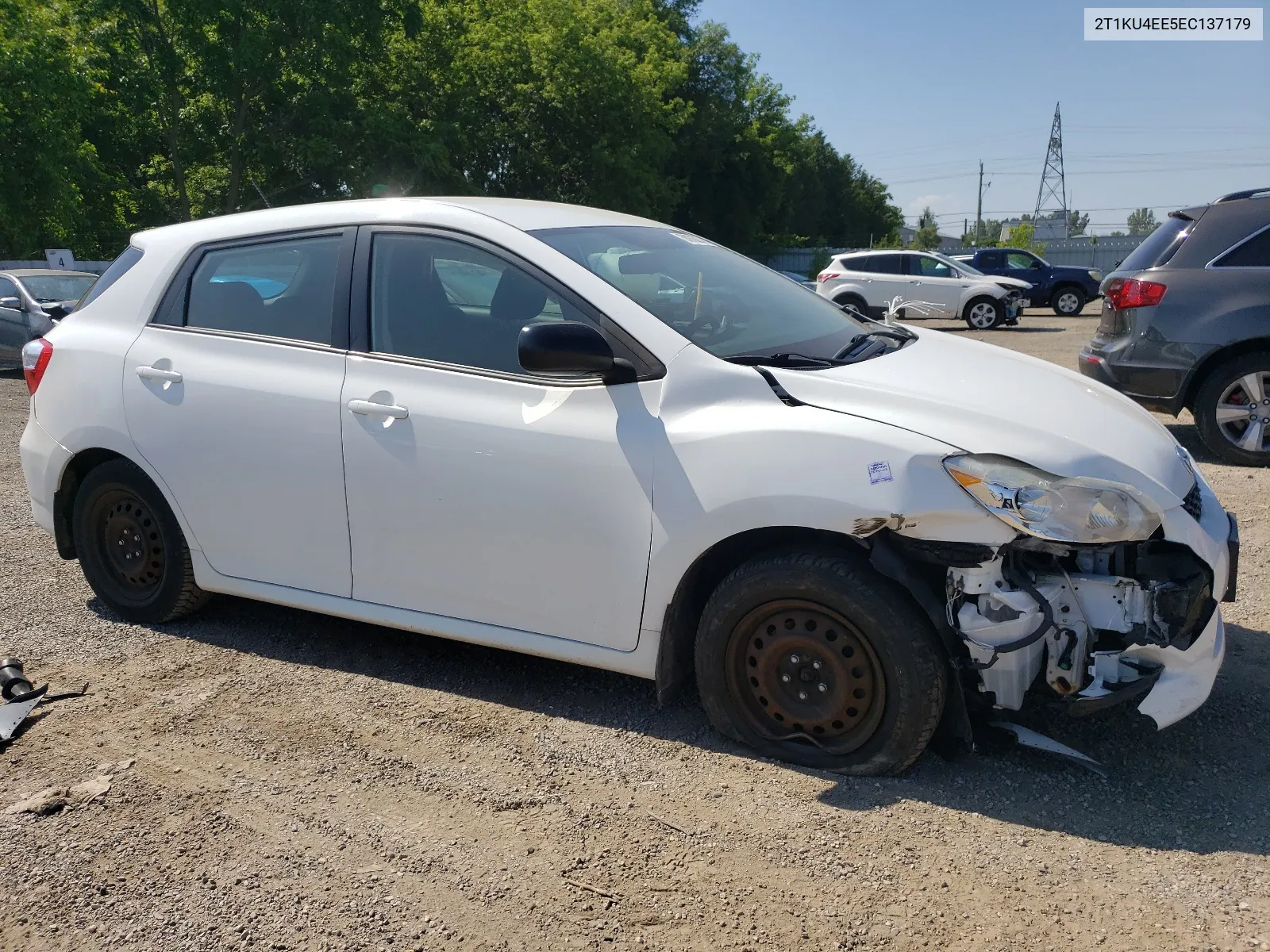 2014 Toyota Matrix Base VIN: 2T1KU4EE5EC137179 Lot: 58976334