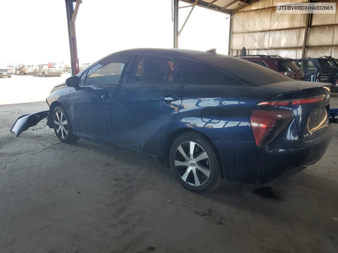 JTDBVRBDXHA002665 2017 Toyota Mirai