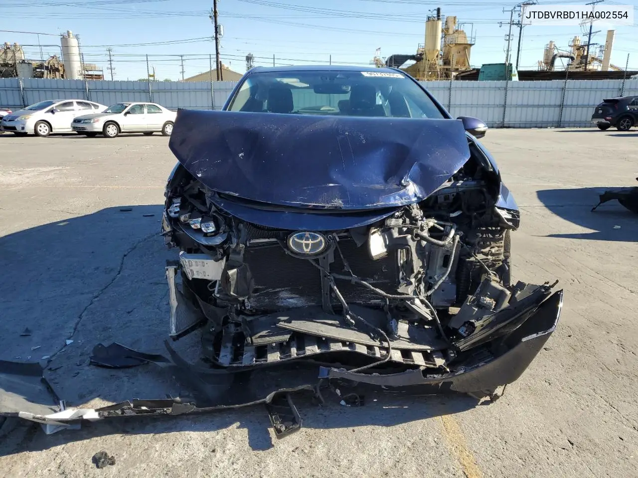 JTDBVRBD1HA002554 2017 Toyota Mirai