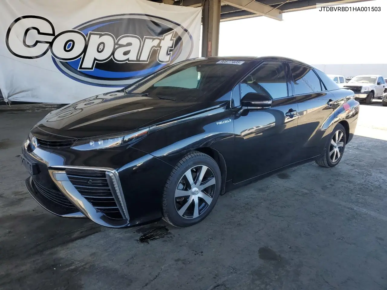 JTDBVRBD1HA001503 2017 Toyota Mirai