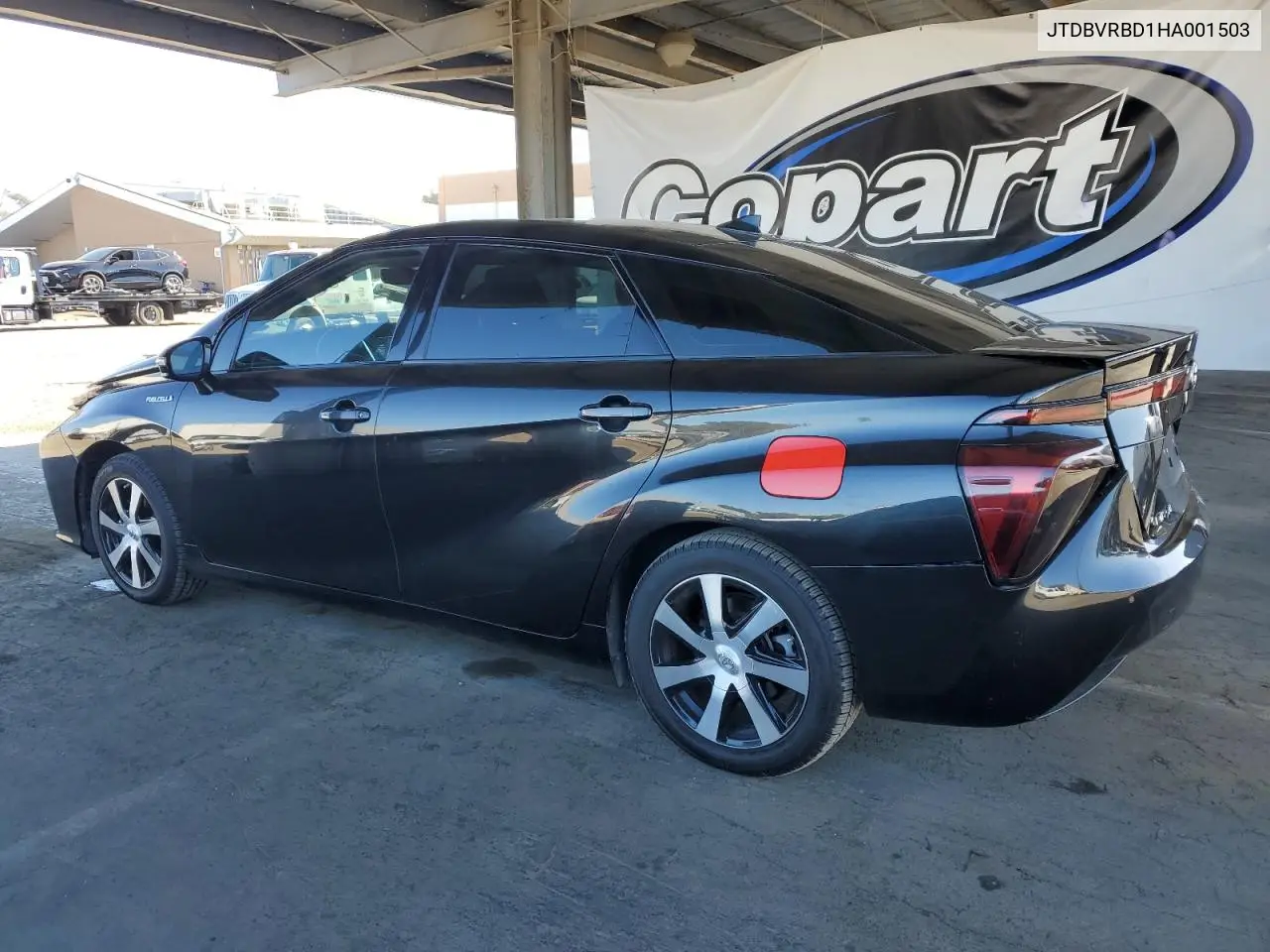 JTDBVRBD1HA001503 2017 Toyota Mirai