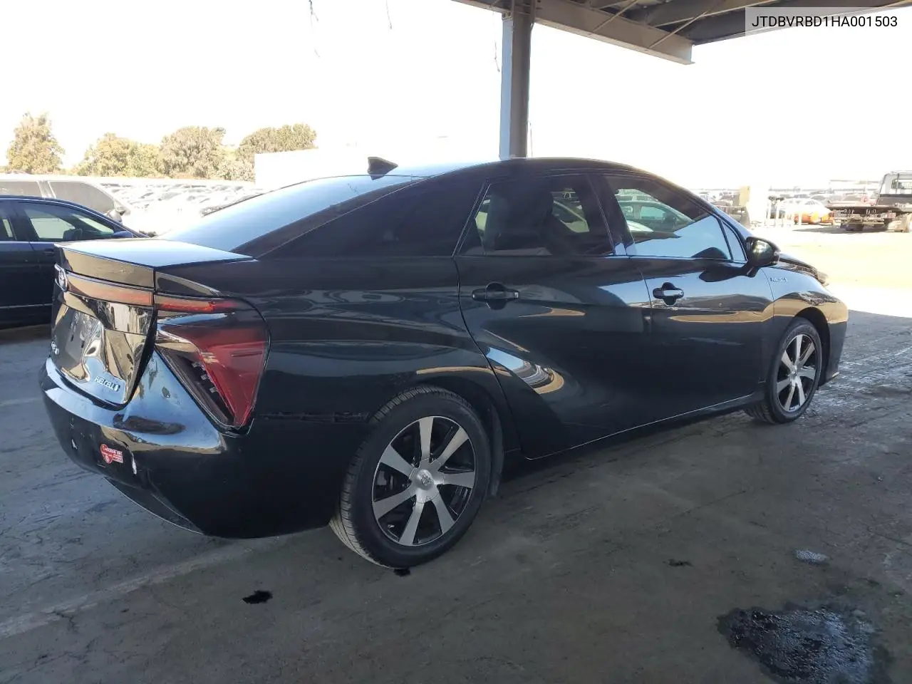 JTDBVRBD1HA001503 2017 Toyota Mirai