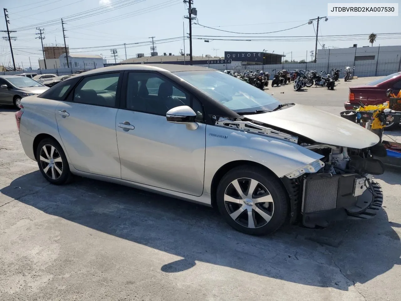 JTDBVRBD2KA007530 2019 Toyota Mirai