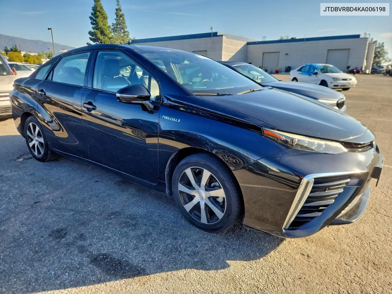 JTDBVRBD4KA006198 2019 Toyota Mirai