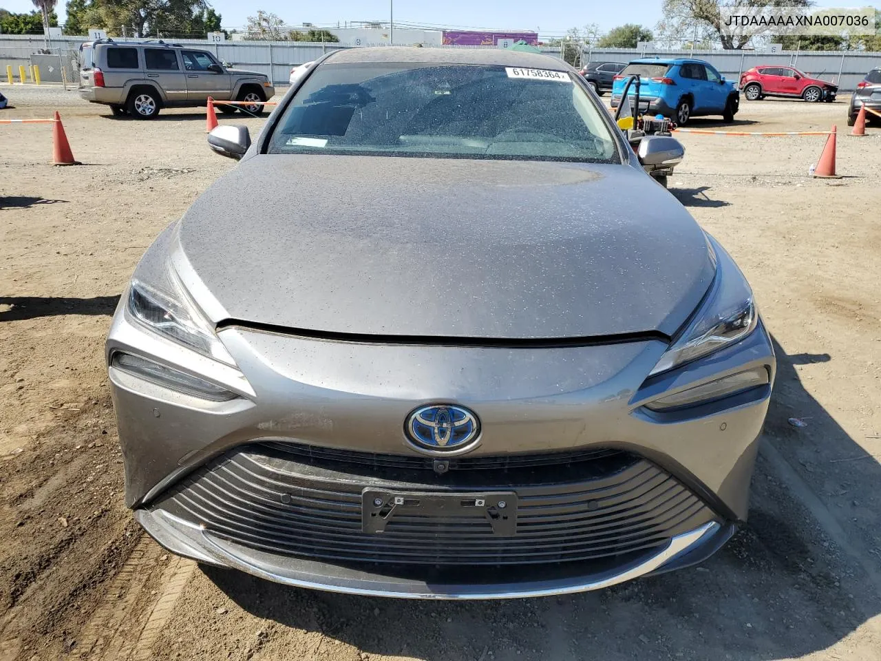 JTDAAAAAXNA007036 2022 Toyota Mirai Le