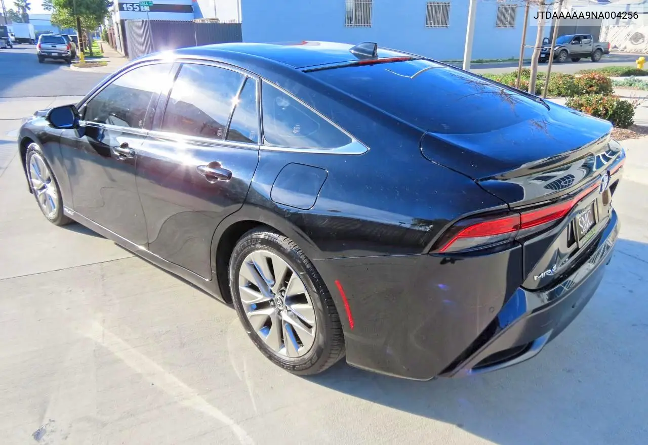 JTDAAAAA9NA004256 2022 Toyota Mirai Le