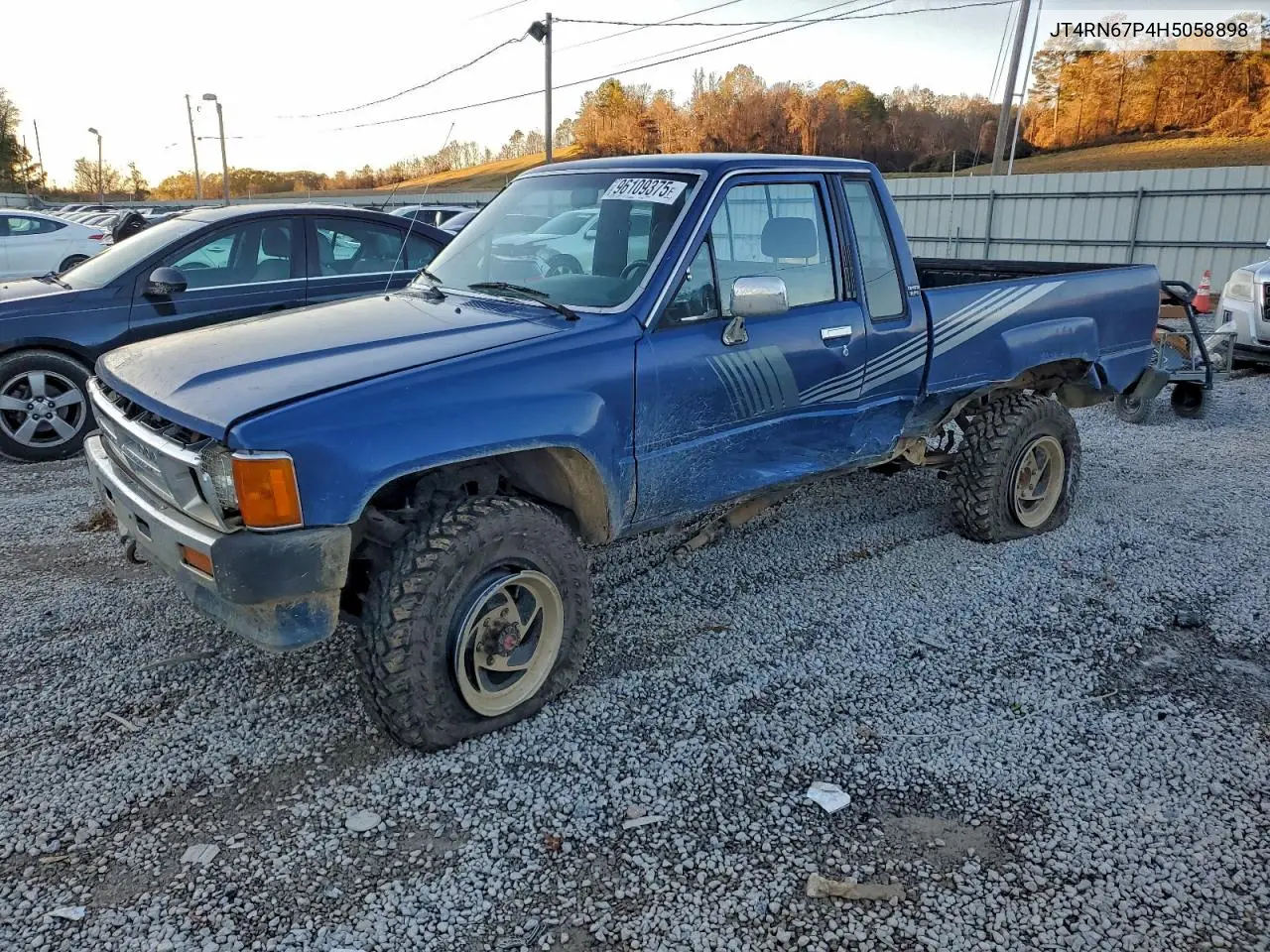 JT4RN67P4H5058898 1987 Toyota Pickup Xtracab Rn67 Dlx