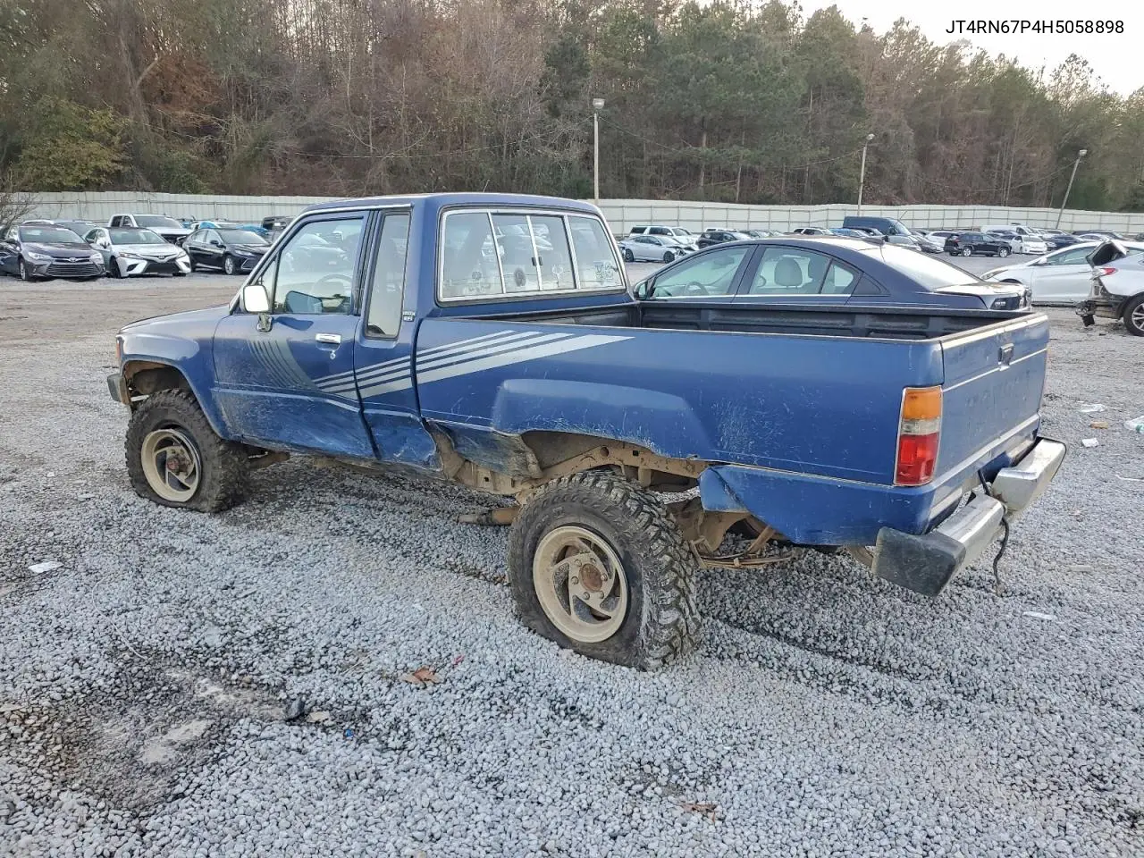 JT4RN67P4H5058898 1987 Toyota Pickup Xtracab Rn67 Dlx