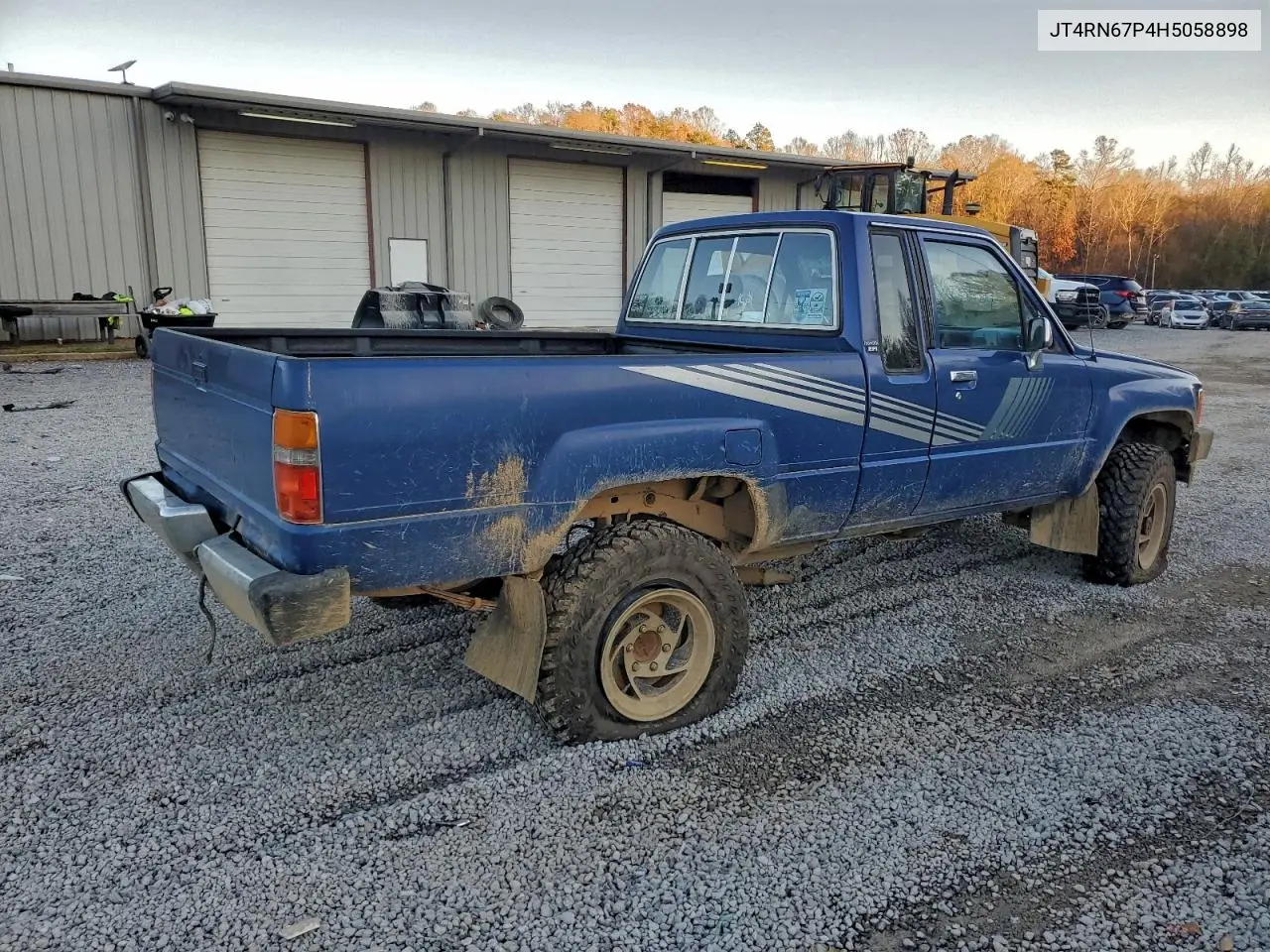 JT4RN67P4H5058898 1987 Toyota Pickup Xtracab Rn67 Dlx