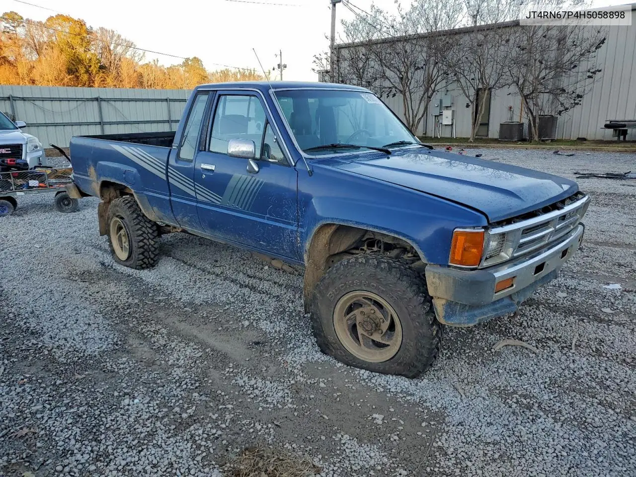 JT4RN67P4H5058898 1987 Toyota Pickup Xtracab Rn67 Dlx