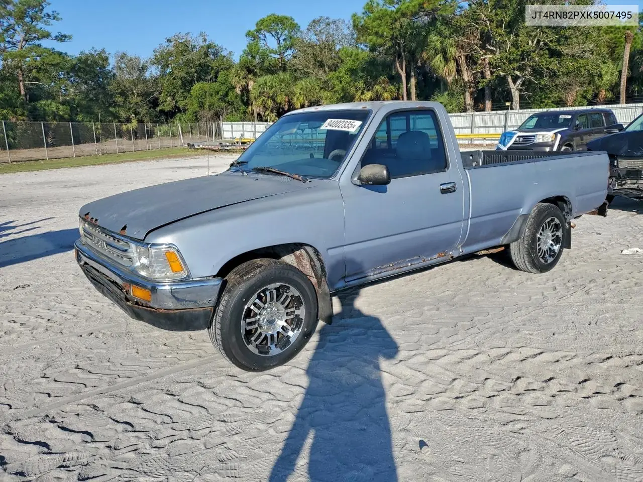 JT4RN82PXK5007495 1989 Toyota Pickup 1/2 Ton Long Wheelbase Dlx