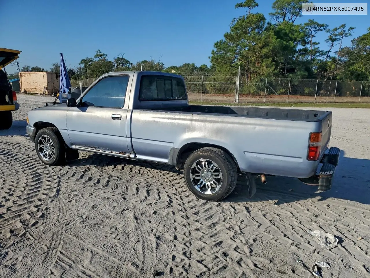 JT4RN82PXK5007495 1989 Toyota Pickup 1/2 Ton Long Wheelbase Dlx