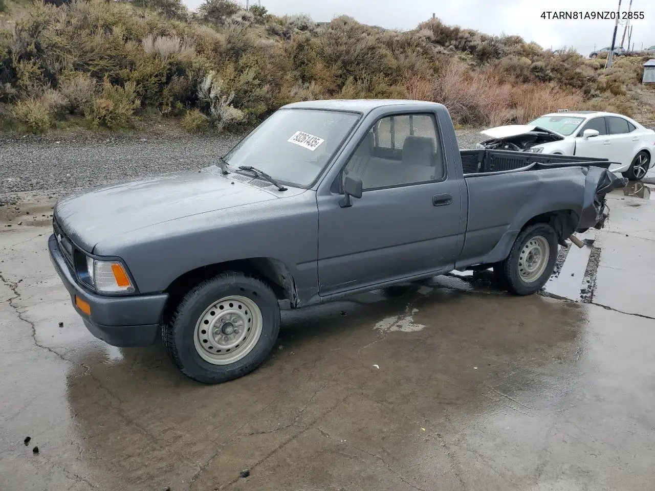 4TARN81A9NZ012855 1992 Toyota Pickup 1/2 Ton Short Wheelbase Stb