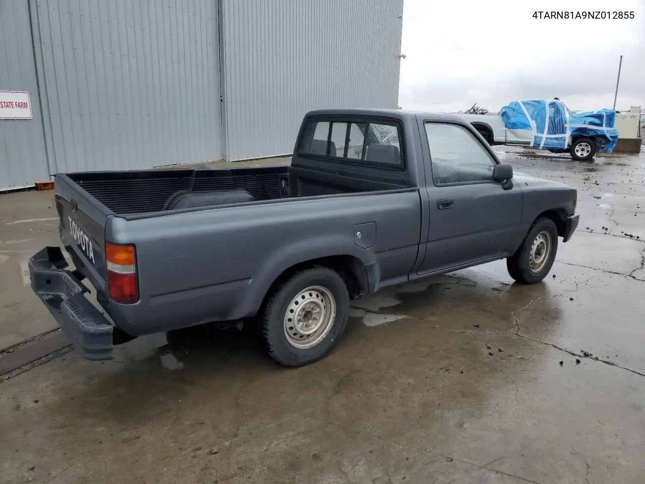 4TARN81A9NZ012855 1992 Toyota Pickup 1/2 Ton Short Wheelbase Stb