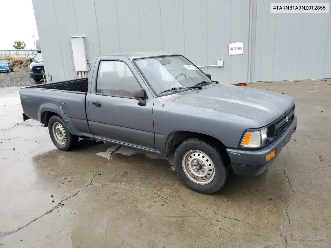 4TARN81A9NZ012855 1992 Toyota Pickup 1/2 Ton Short Wheelbase Stb