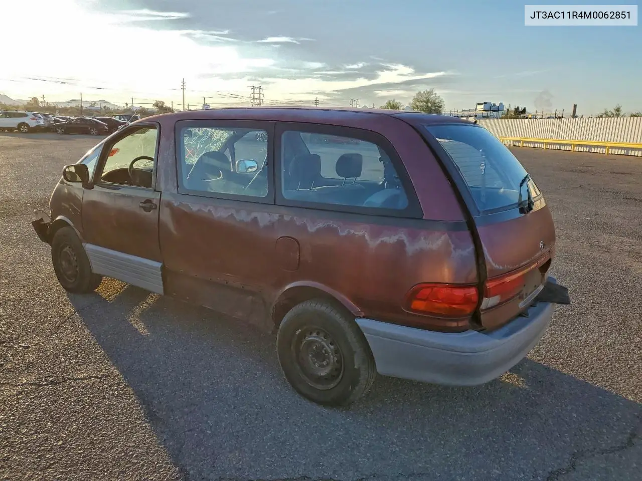 JT3AC11R4M0062851 1991 Toyota Previa Dlx