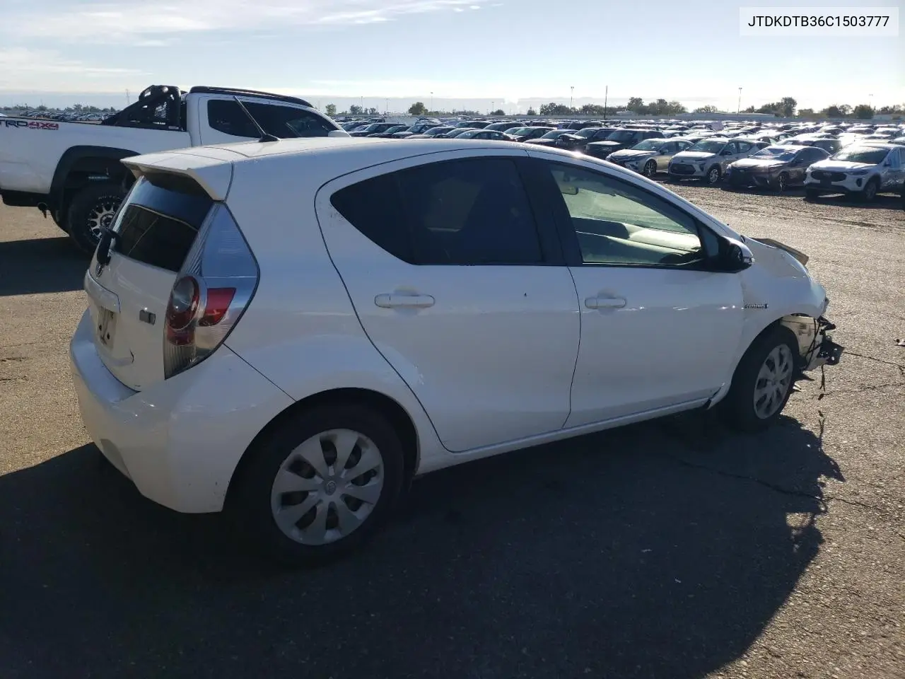 JTDKDTB36C1503777 2012 Toyota Prius C One