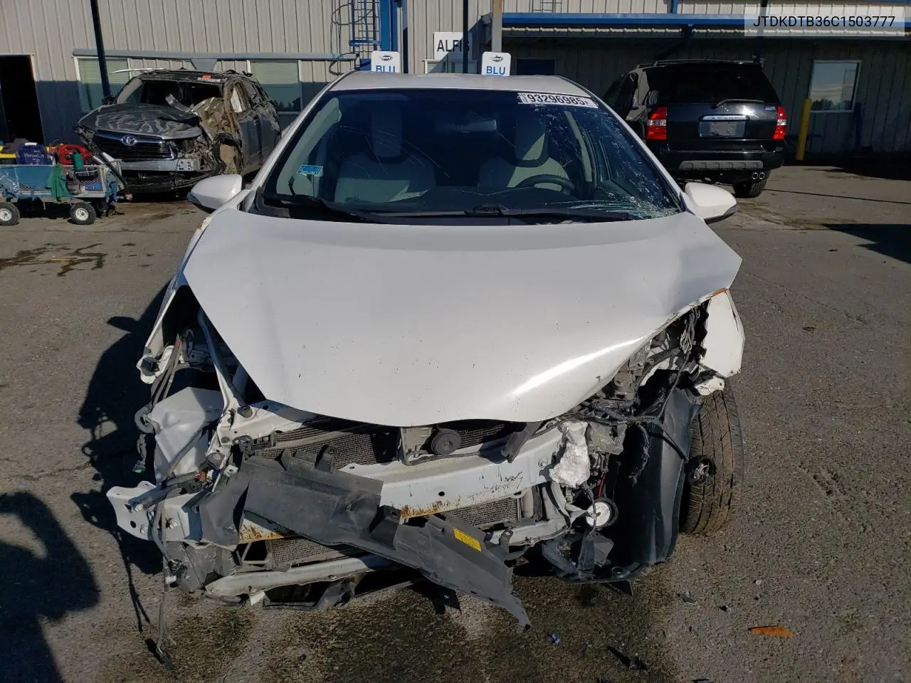 JTDKDTB36C1503777 2012 Toyota Prius C One