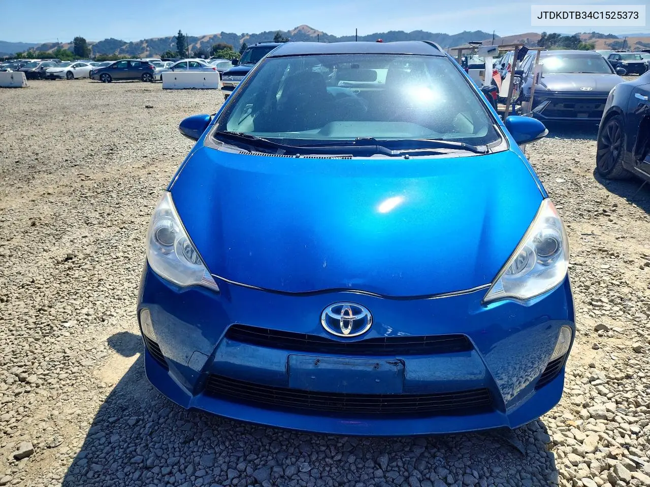 JTDKDTB34C1525373 2012 Toyota Prius C Two