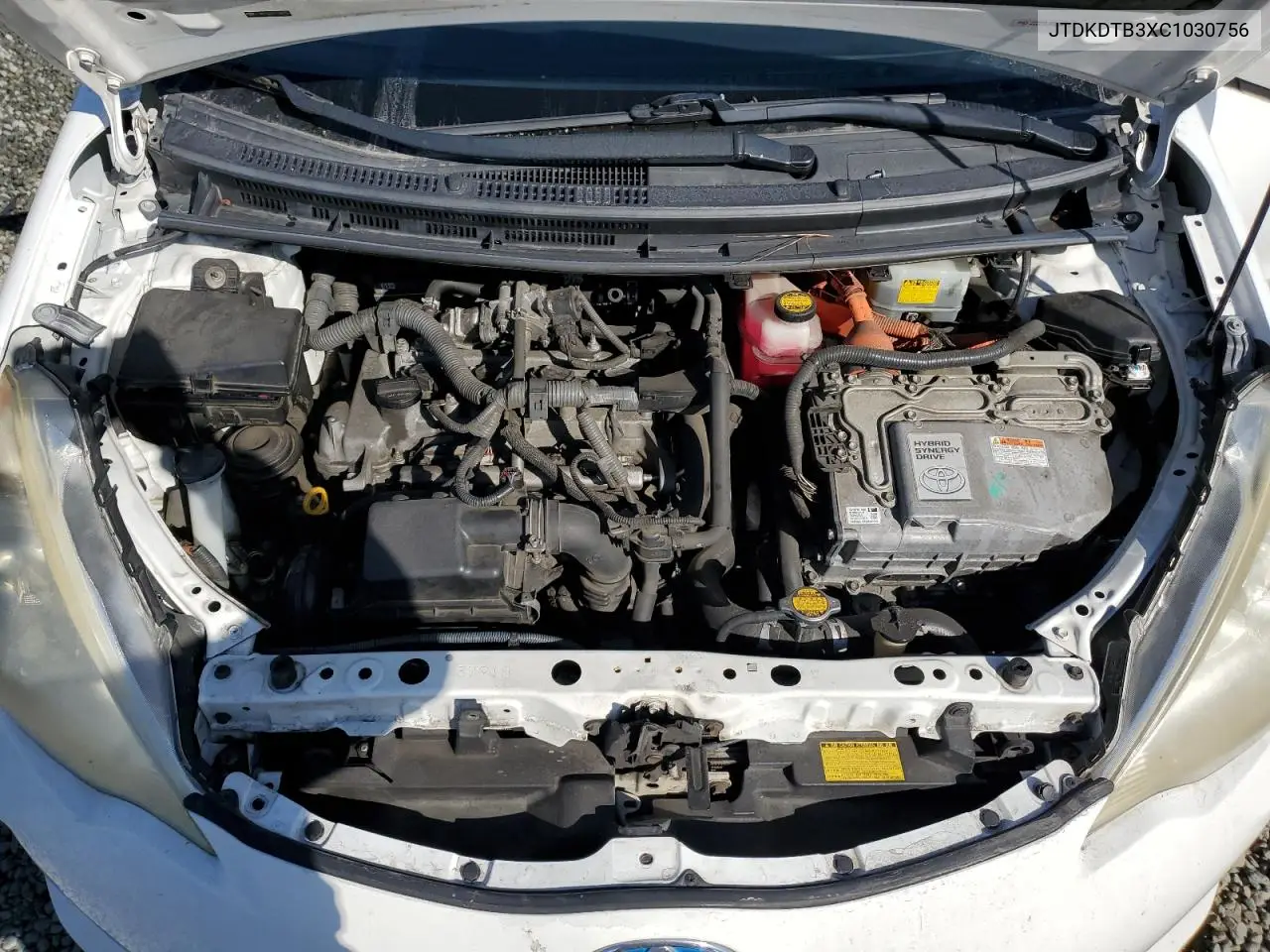 JTDKDTB3XC1030756 2012 Toyota Prius C