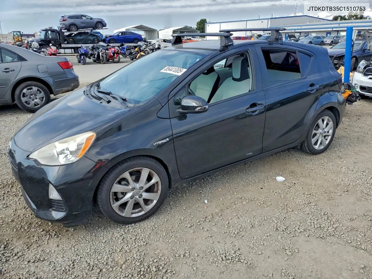JTDKDTB35C1510753 2012 Toyota Prius C