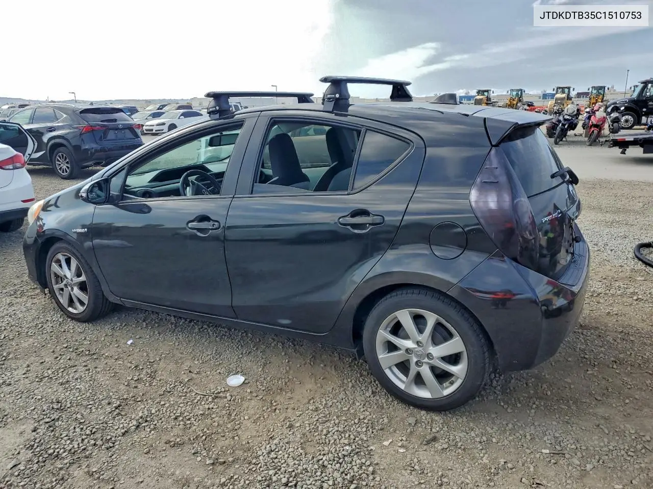 JTDKDTB35C1510753 2012 Toyota Prius C
