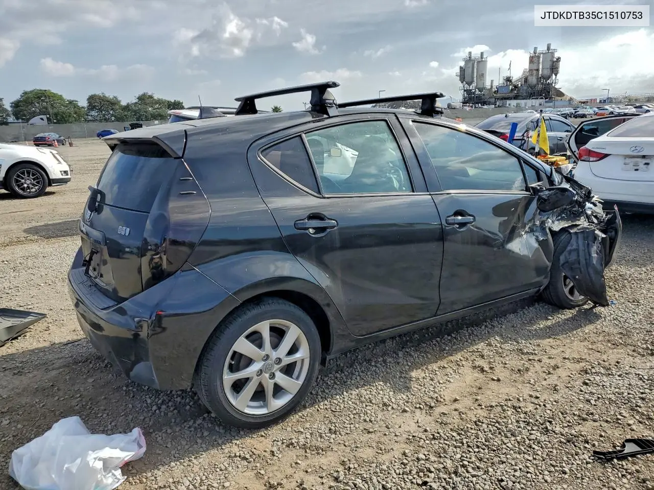 JTDKDTB35C1510753 2012 Toyota Prius C