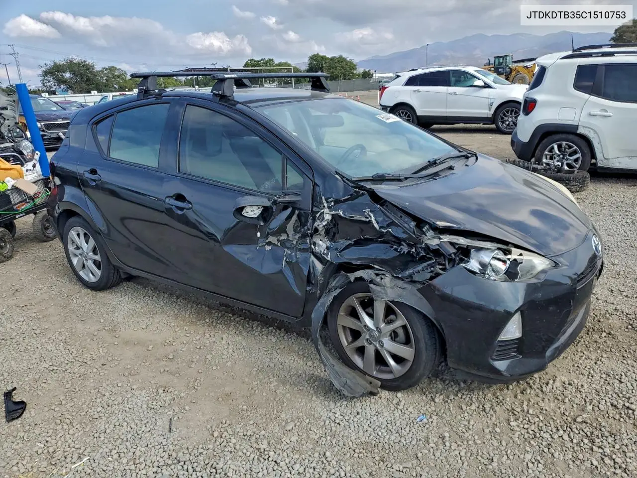 JTDKDTB35C1510753 2012 Toyota Prius C